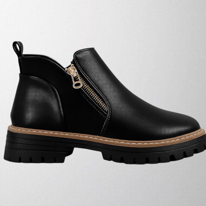 Mayara | Trendy Black Ankle Boots