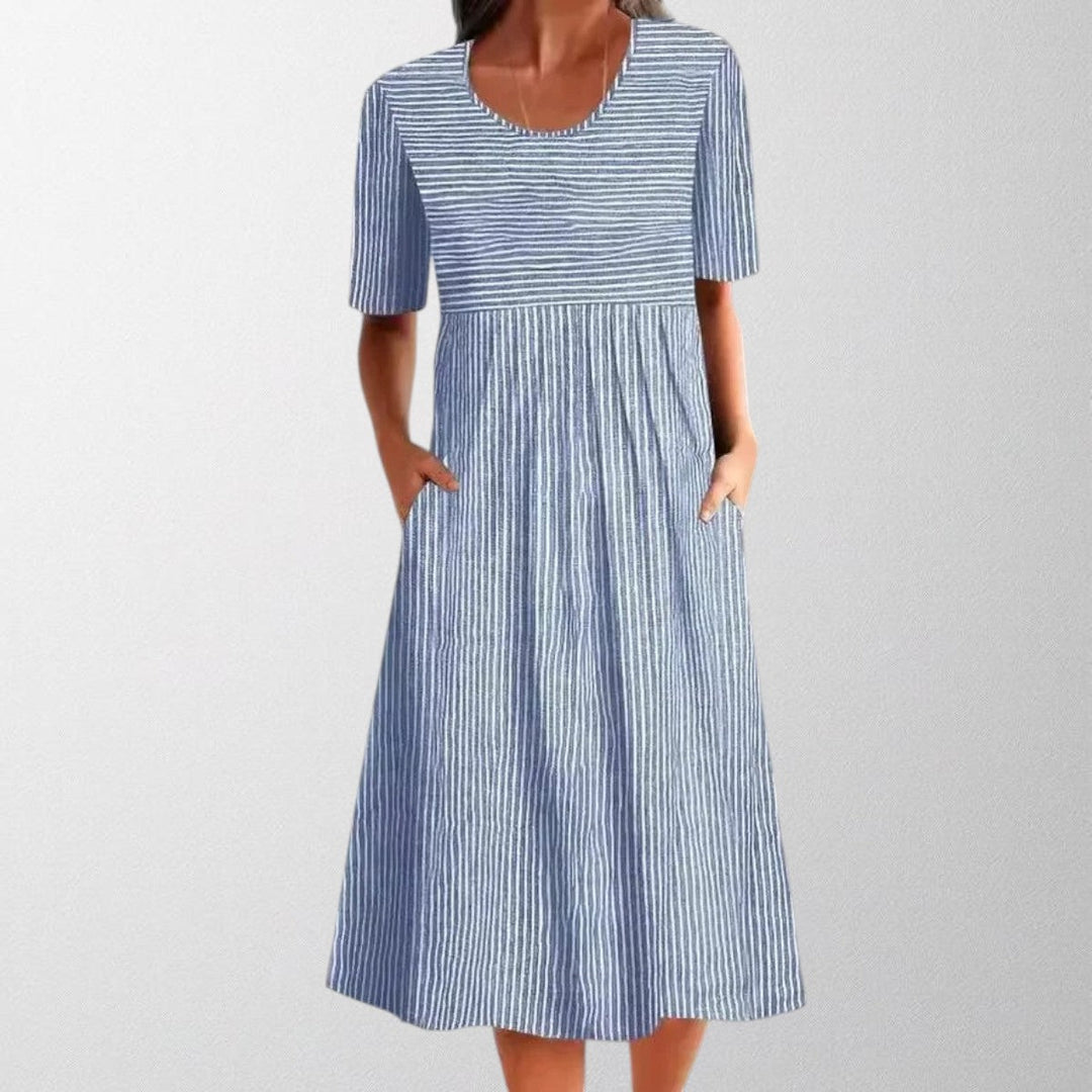 Mira | Casual Striped Summer Dress