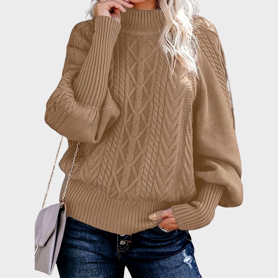 Lori | Casual Long Sleeve Knitted Sweater