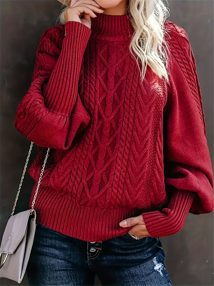 Lori | Casual Long Sleeve Knitted Sweater