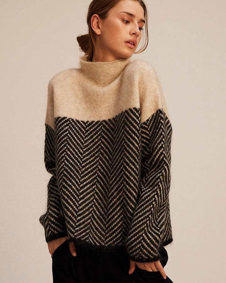 Alina | Cotton Turtleneck Sweater