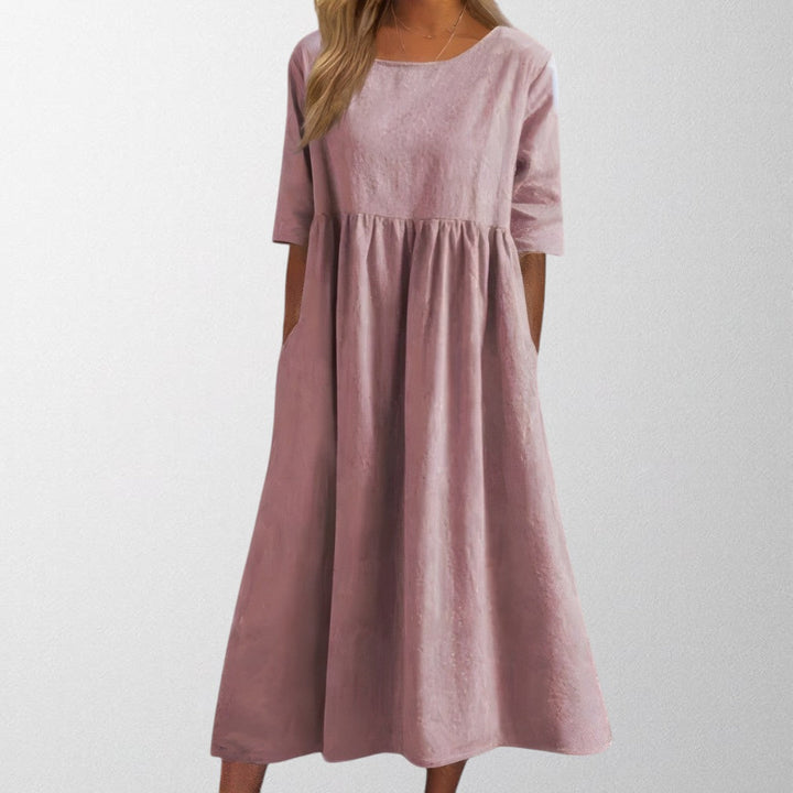 Helena | Flattering Cotton Dress
