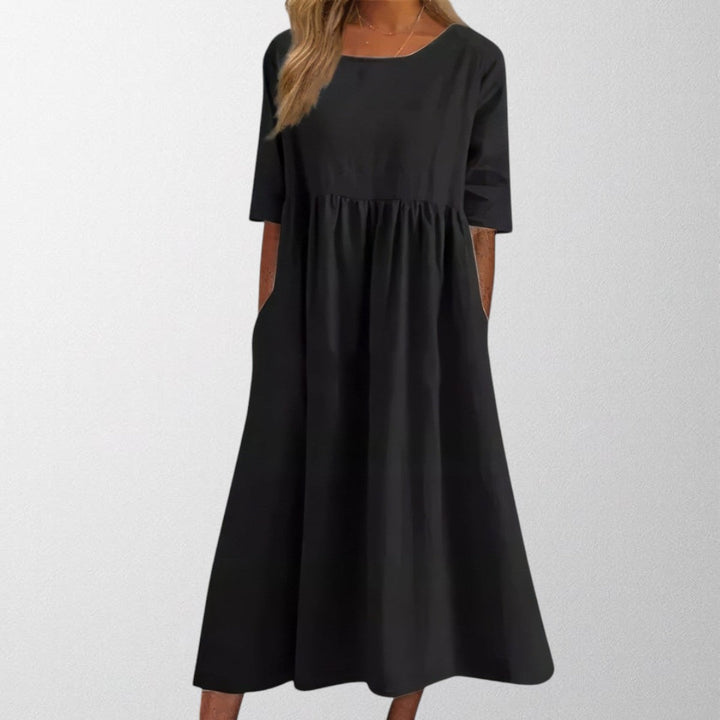 Helena | Flattering Cotton Dress