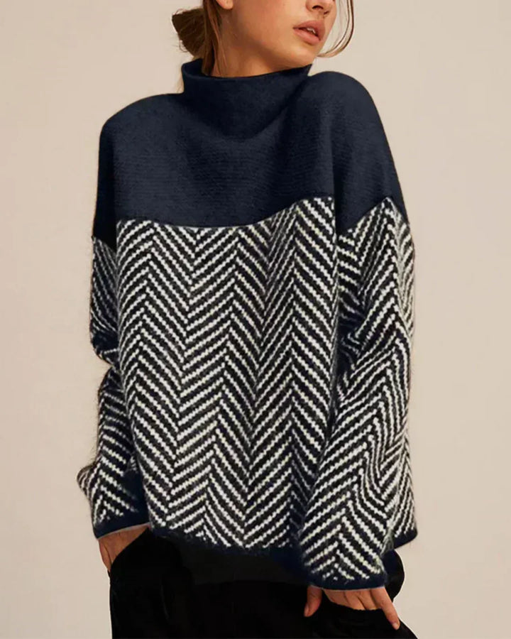 Alina | Cotton Turtleneck Sweater