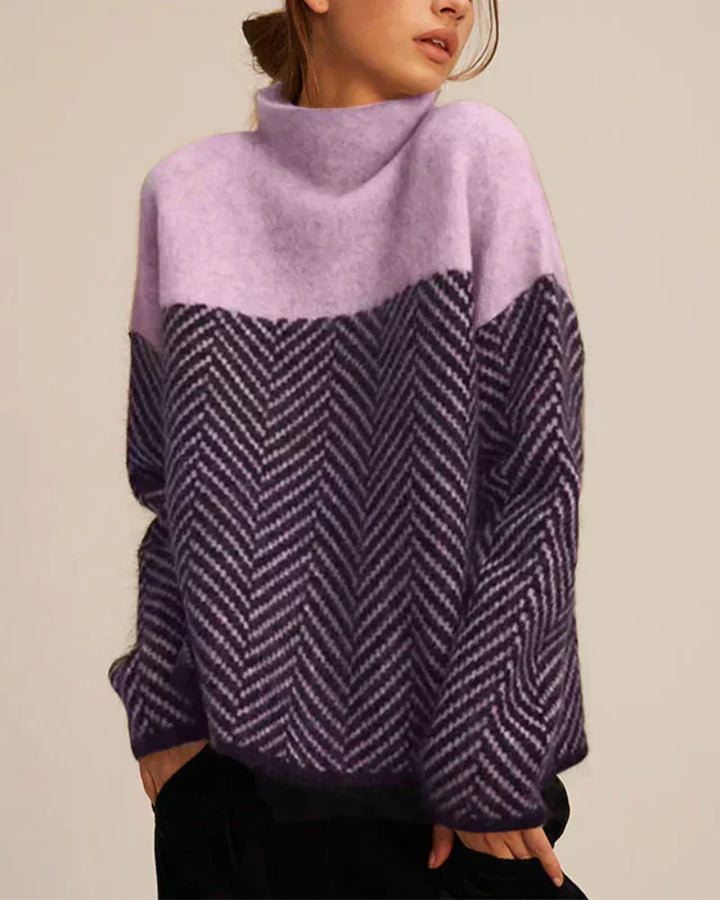 Alina | Cotton Turtleneck Sweater