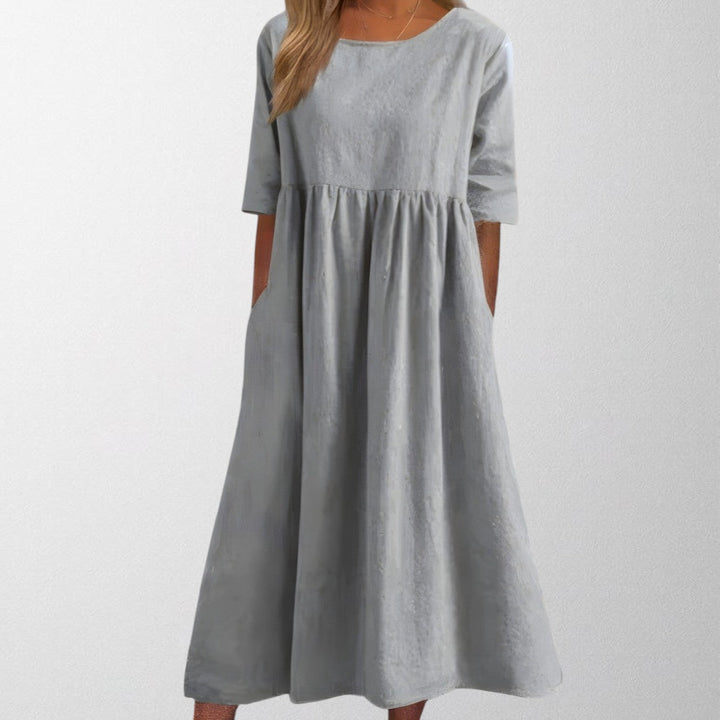 Helena | Flattering Cotton Dress