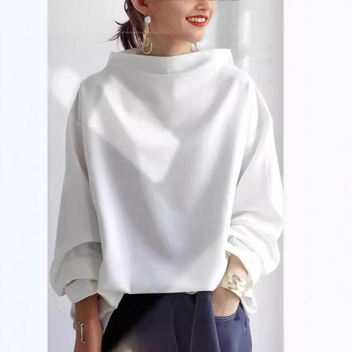 Mila | High-Neck Casual Top