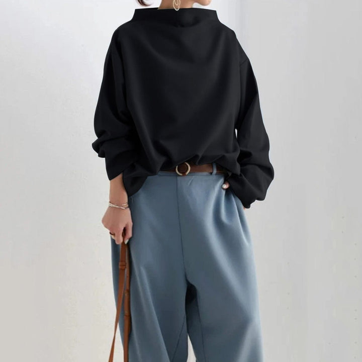 Mila | High-Neck Casual Top
