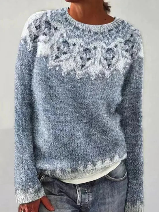 Rose | Retro Autumn Sweater
