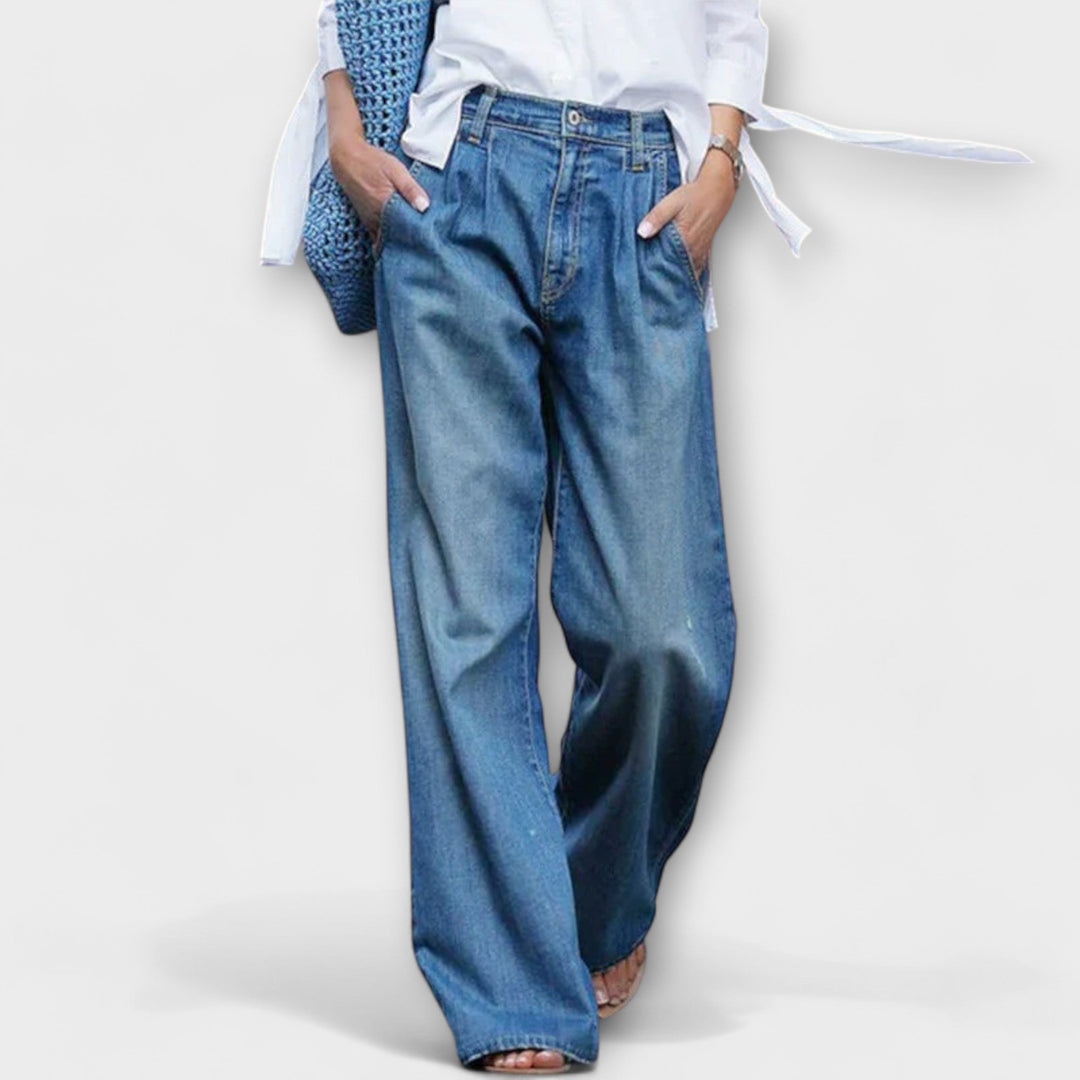 Ariana | High-Quality Wide-Leg Jeans