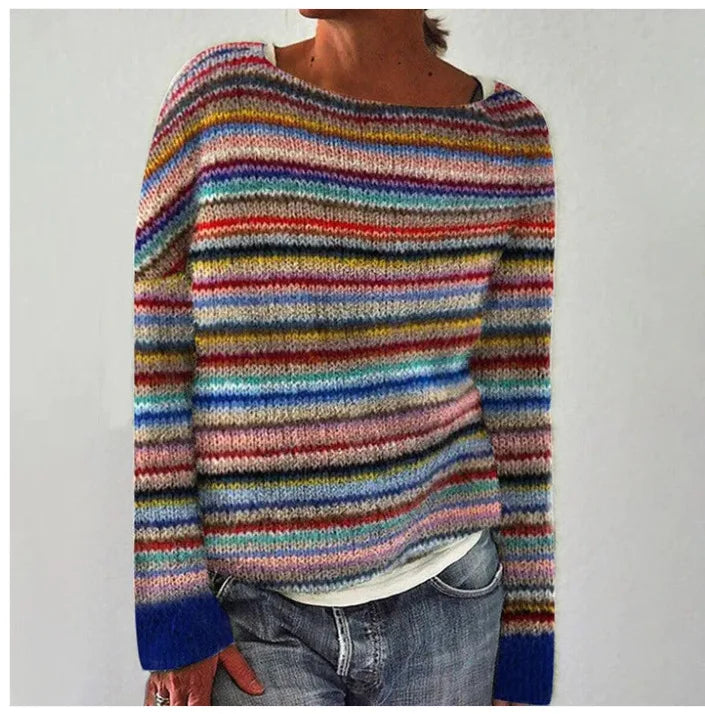 Rose | Retro Autumn Sweater