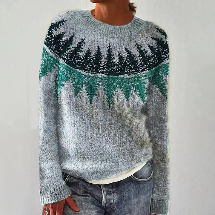 Rose | Retro Autumn Sweater