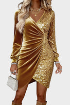 Catarina | Vestido de fiesta con brillos