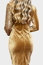 Catarina | Vestido de fiesta con brillos