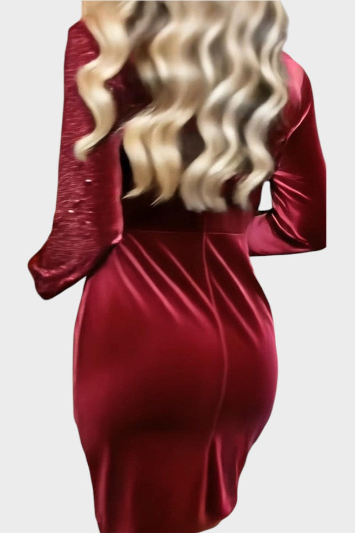 Catarina | Vestido de fiesta con brillos