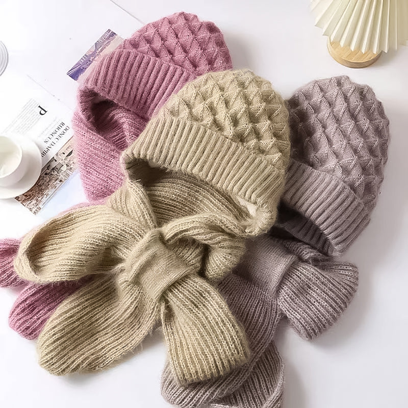 Aurelia | Set de Gorro Invernal Premium con Doble Calidez