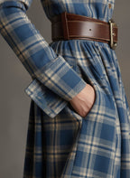 Martina | Vestido Maxi de Estilo Étnico Retro