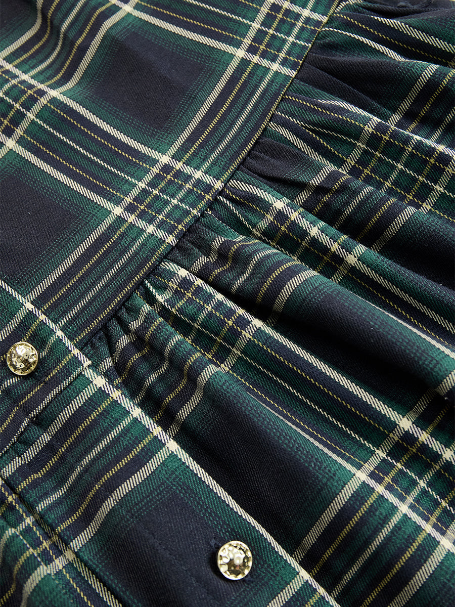 Martina | Vestido Maxi de Estilo Étnico Retro