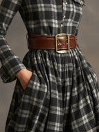 Martina | Vestido Maxi de Estilo Étnico Retro