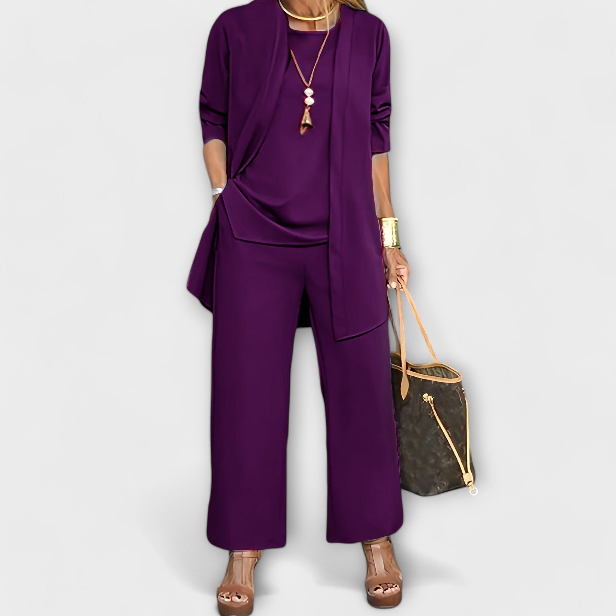 Illyria | Conjunto Elegante de Tres Piezas