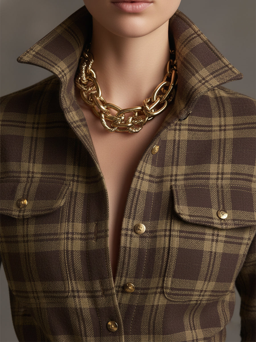 Martina | Vestido Maxi de Estilo Étnico Retro