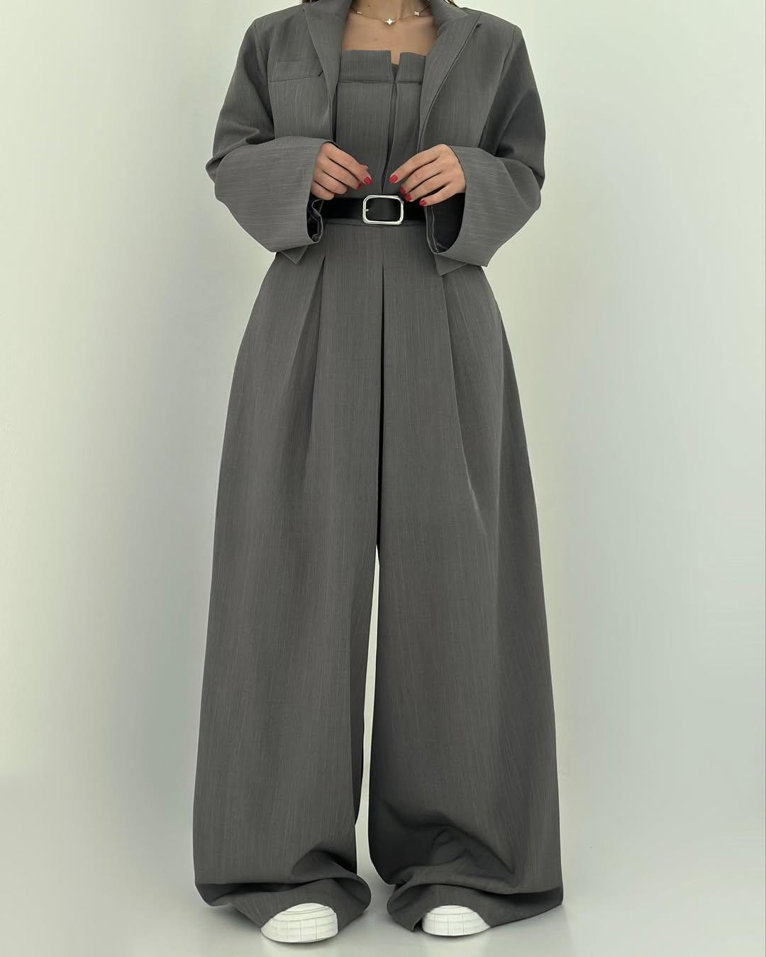 Emma | Conjunto Elegante de Bustier y Chaqueta