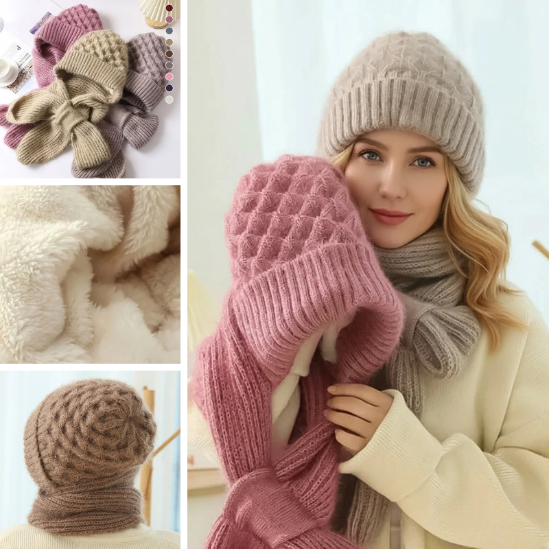 Aurelia | Set de Gorro Invernal Premium con Doble Calidez