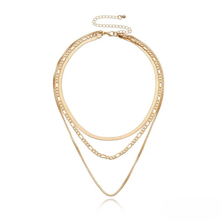 Althea | Vintage 3-Piece Layered Necklace