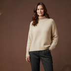 Amaya | Suéter Moderno de Cuello Alto