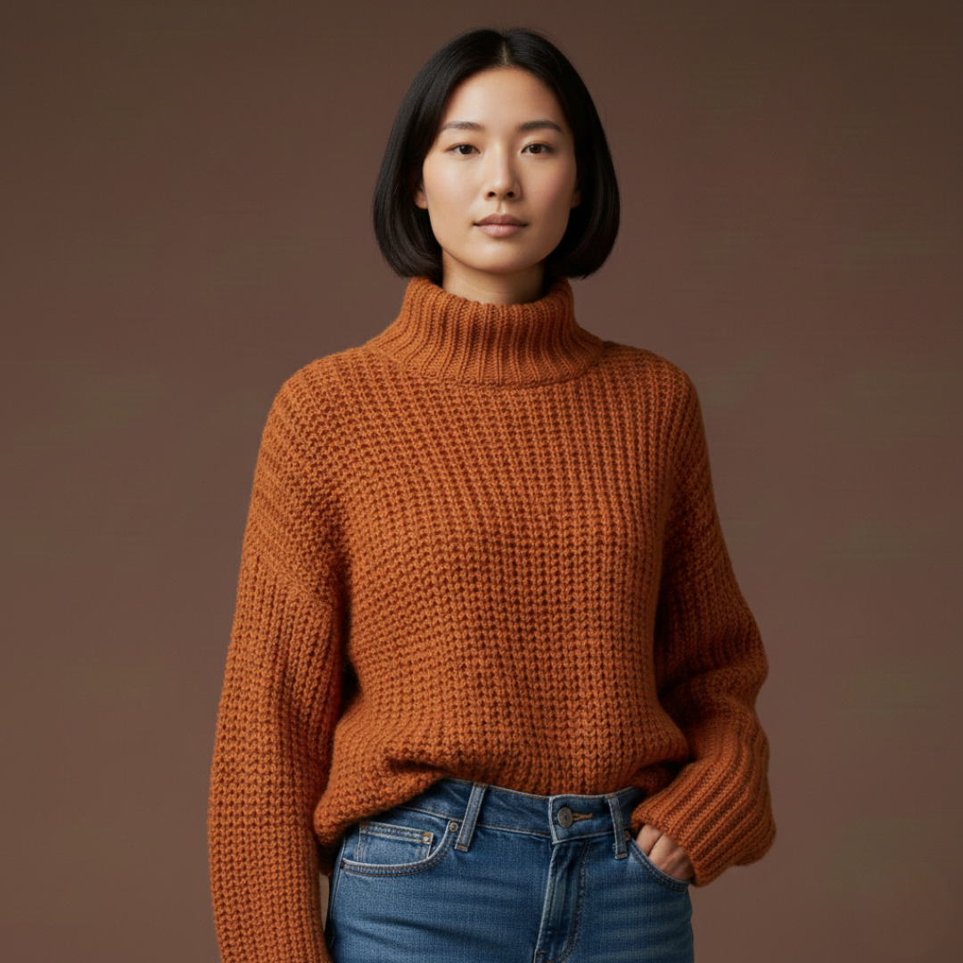 Anna | Suéter Clásico de Punto Acogedor