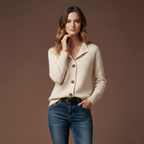 Claire | Cárdigan de Estilo Retro