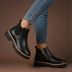 Mayara | Botines Negros a la Moda