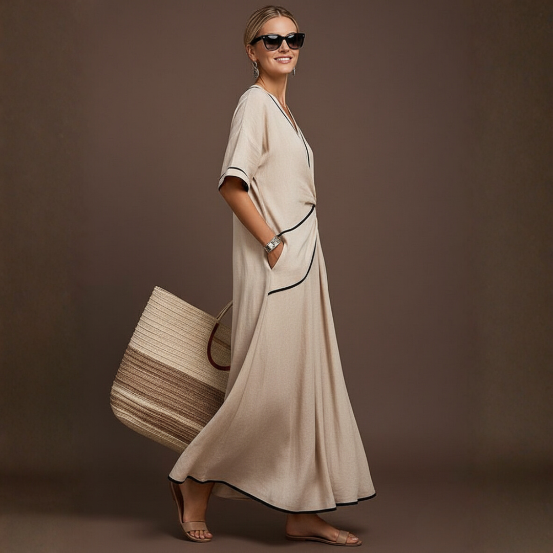 Anna | Vestido de Verano a Rayas