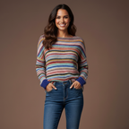 Rose | Suéter Retro de Otoño