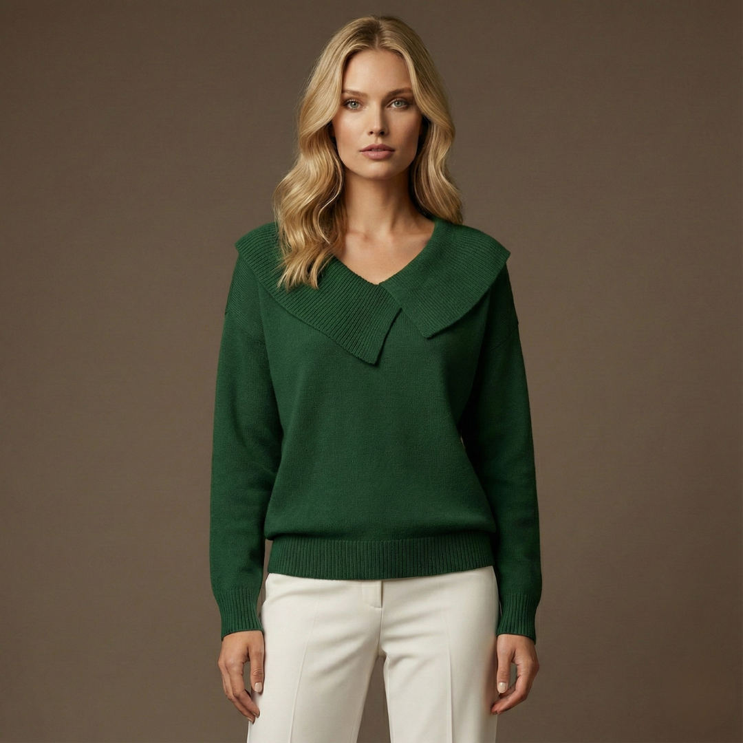 Lucia | Jersey Calientito con Cuello Suave