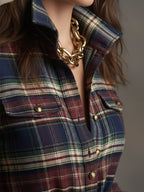 Martina | Vestido Maxi de Estilo Étnico Retro