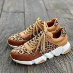 Crissa | Zapatillas Cómodas con Estampado de Leopardo