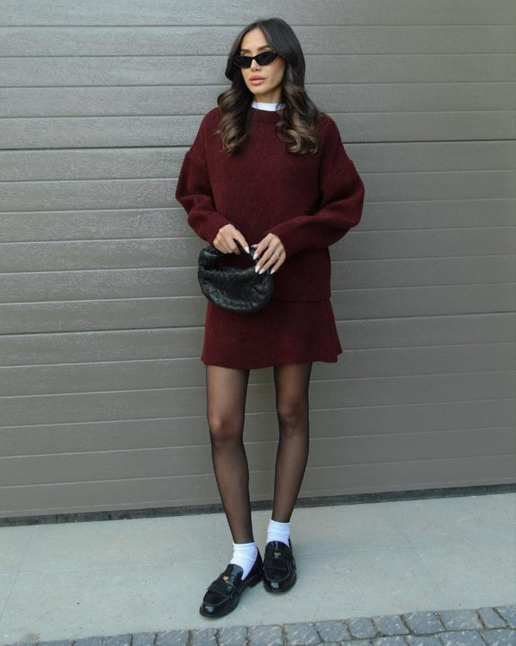 Larissa | Conjunto de Punto para Otoño