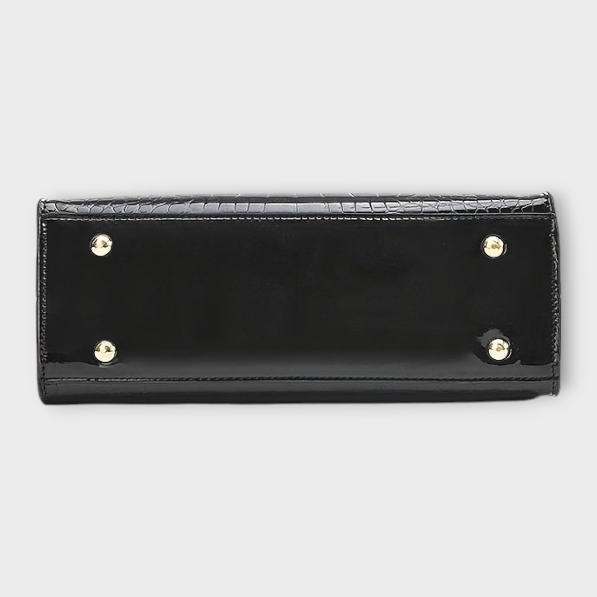 Lucia | Bolso con Patrón de Cocodrilo Brillante