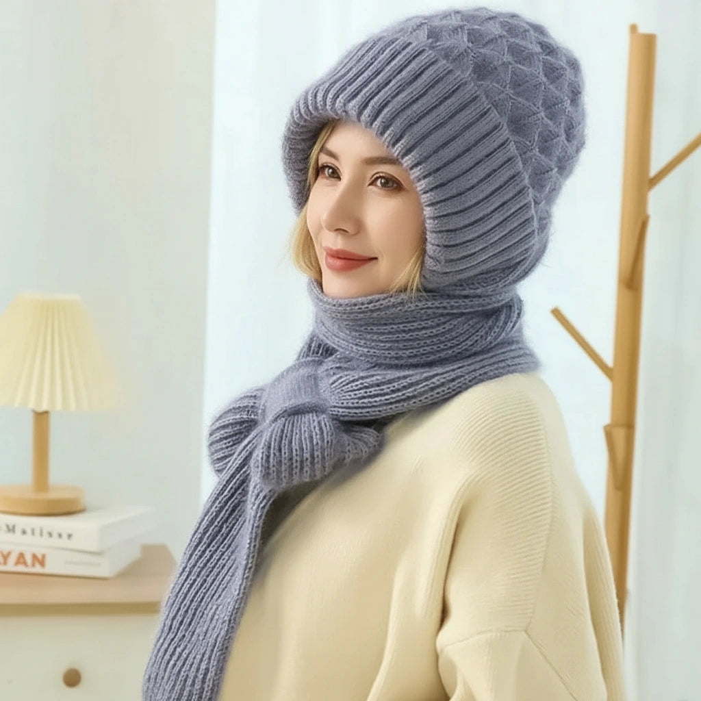 Aurelia | Set de Gorro Invernal Premium con Doble Calidez